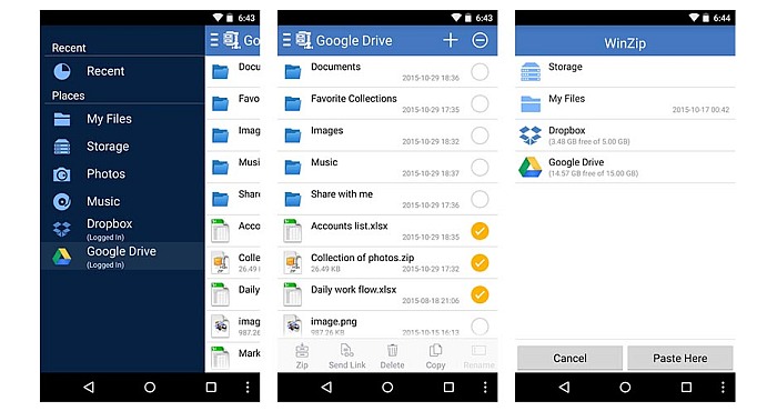 apps similar to winzip